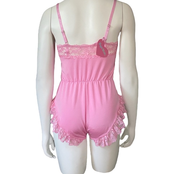 Sugar Thrills by DollsKill | NWT’s Y2K frilly lace sexy teddy romper - Picture 2 of 8